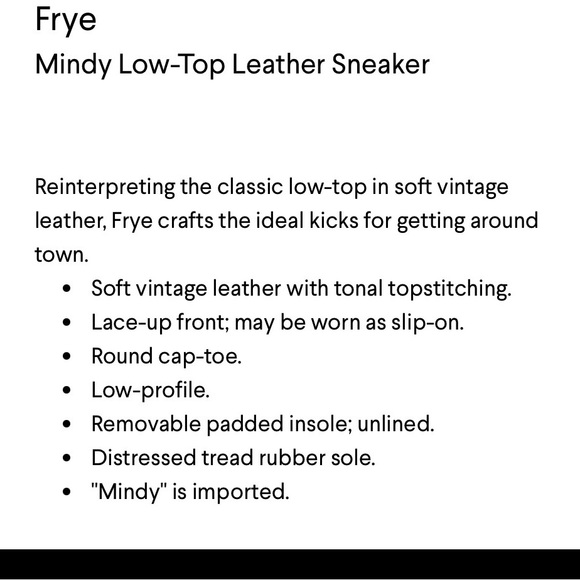 Frye Mindy Low Lace Sneaker - Picture 15 of 15